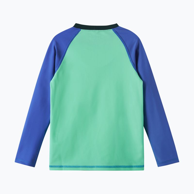 Detské plavecké tričko longsleeve Reima Kroolaus fresh mint 2