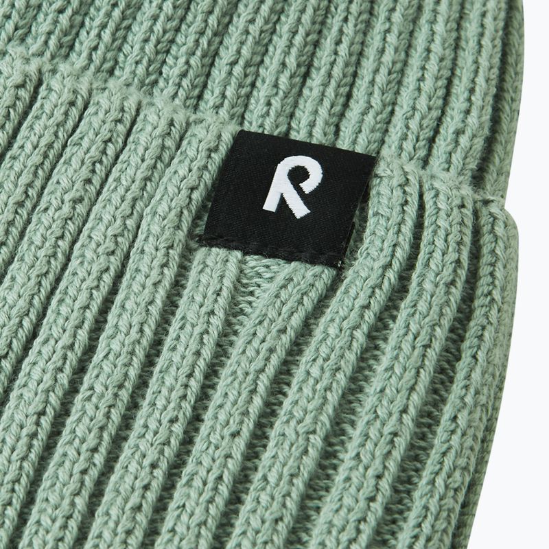 Detská zimná čiapka Reima Hattara stone green 3
