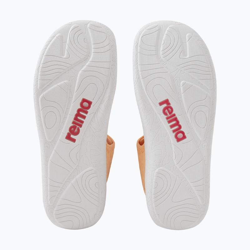 Detské barefoot sandále Reima Rantaan apricot 5