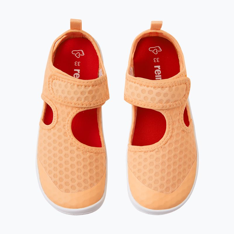 Detské barefoot sandále Reima Rantaan apricot 6