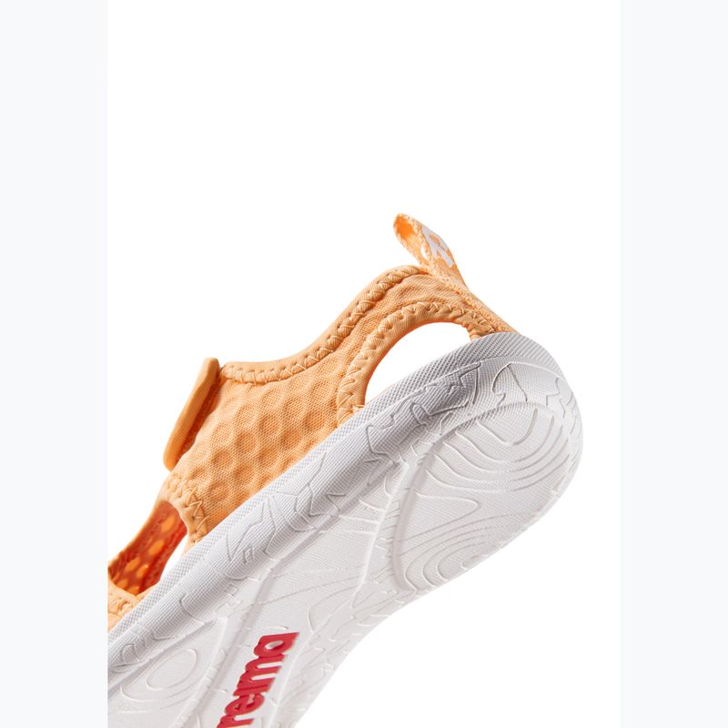 Detské barefoot sandále Reima Rantaan apricot 9