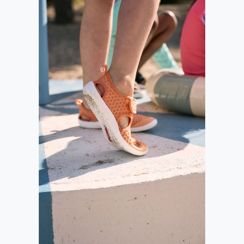 Detské barefoot sandále Reima Rantaan apricot 11