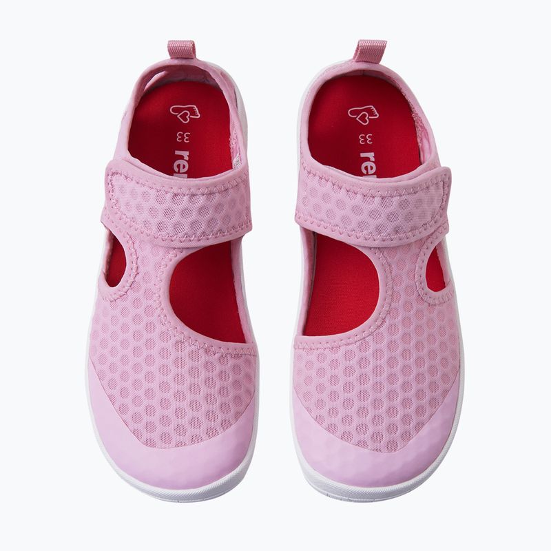 Detské barefoot sandále Reima Rantaan light heather 6