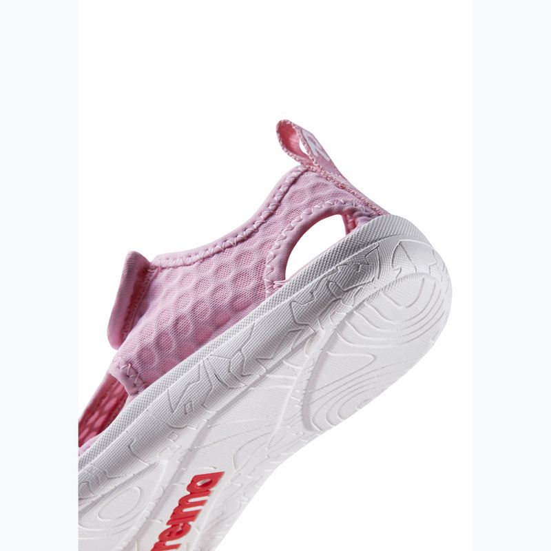 Detské barefoot sandále Reima Rantaan light heather 8