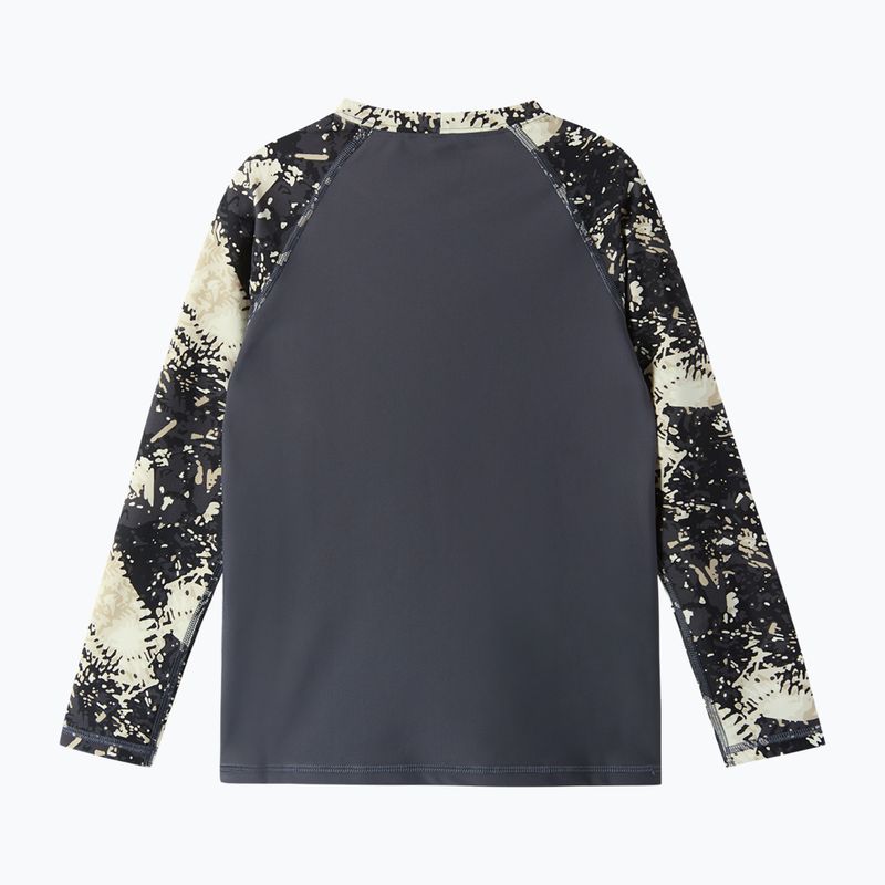 Detské plavecké tričko longsleeve Reima Kroolaus soft black 2