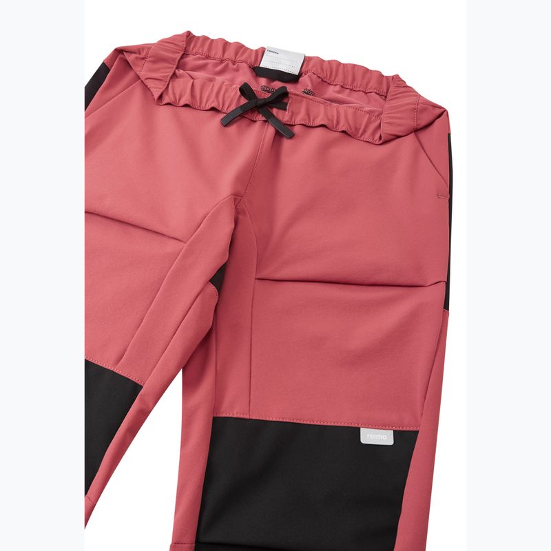 Detské nohavice Reima Vaeltaa red clay 9