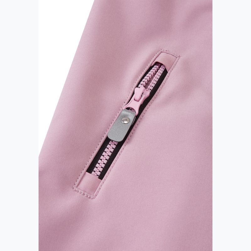 Detská softshellová kombinéza  Reima Mjosa grey pink 5