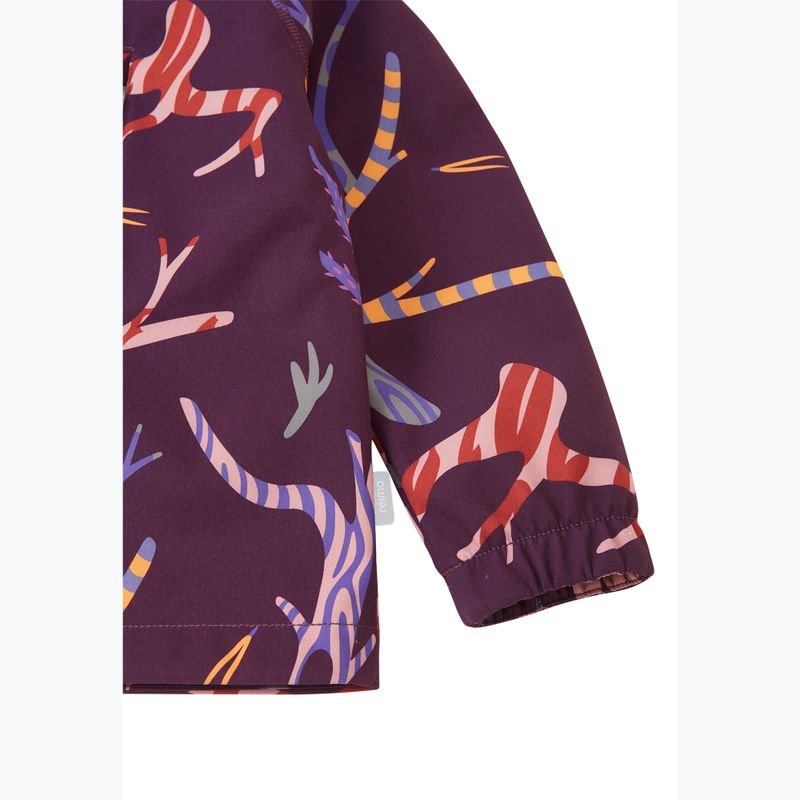 Detská softshellová bunda Reima Vantti deep purple 5