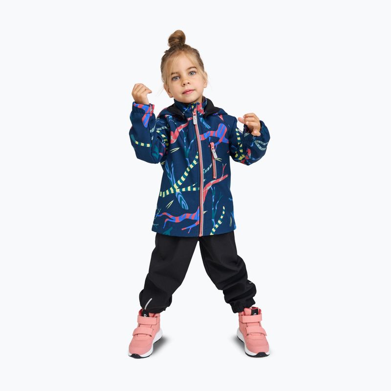 Detská softshellová bunda Reima Vantti navy 8