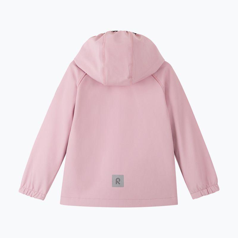 Detská softshellová bunda Reima Vantti 5100009C-4500 grey pink 2