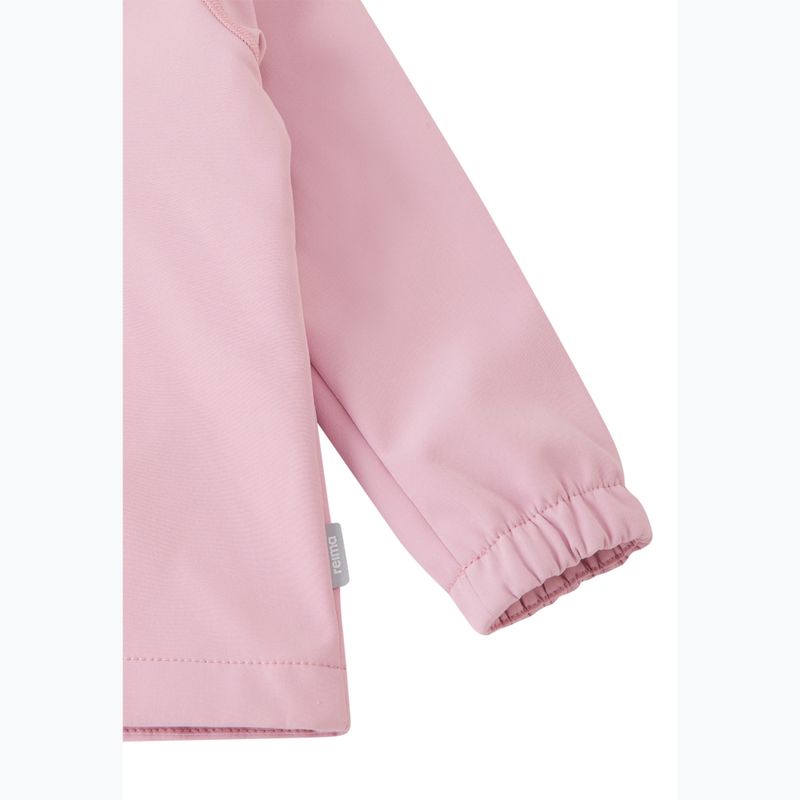 Detská softshellová bunda Reima Vantti 5100009C-4500 grey pink 4