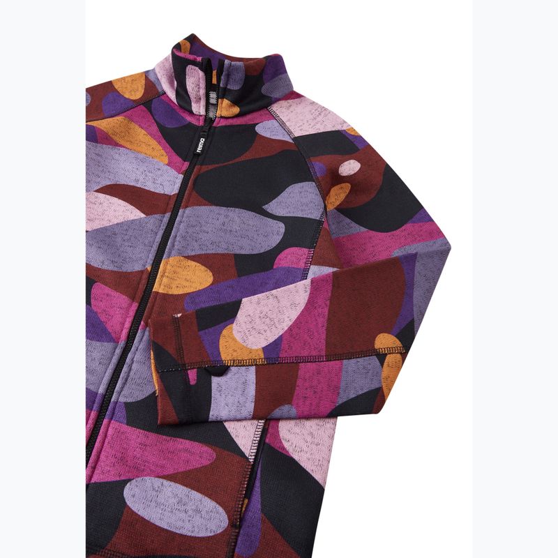 Detská fleecová mikina Reima Niksini fucshia 3