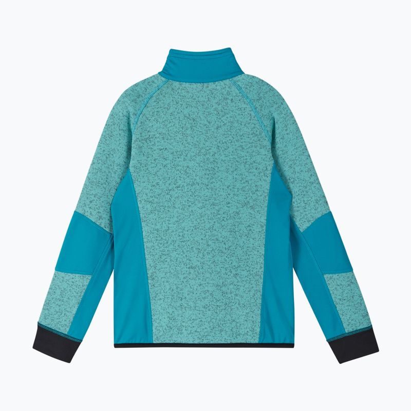Detská fleecová mikina Reima Laskien aquamarine 2