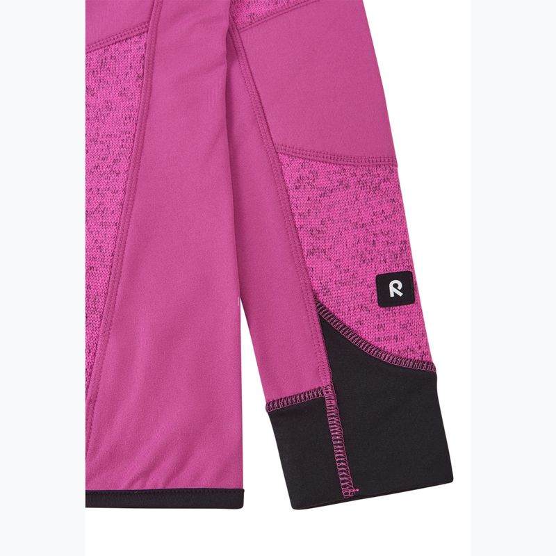 Detská fleecová mikina Reima Laskien fucshia 4