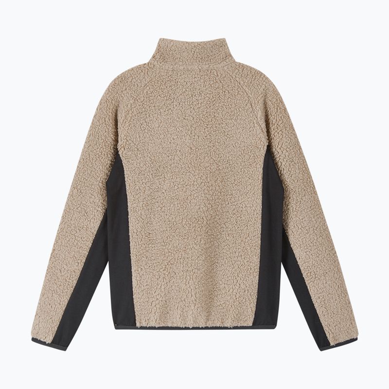 Detská fleecová mikina Reima Puhku earthy beige 2