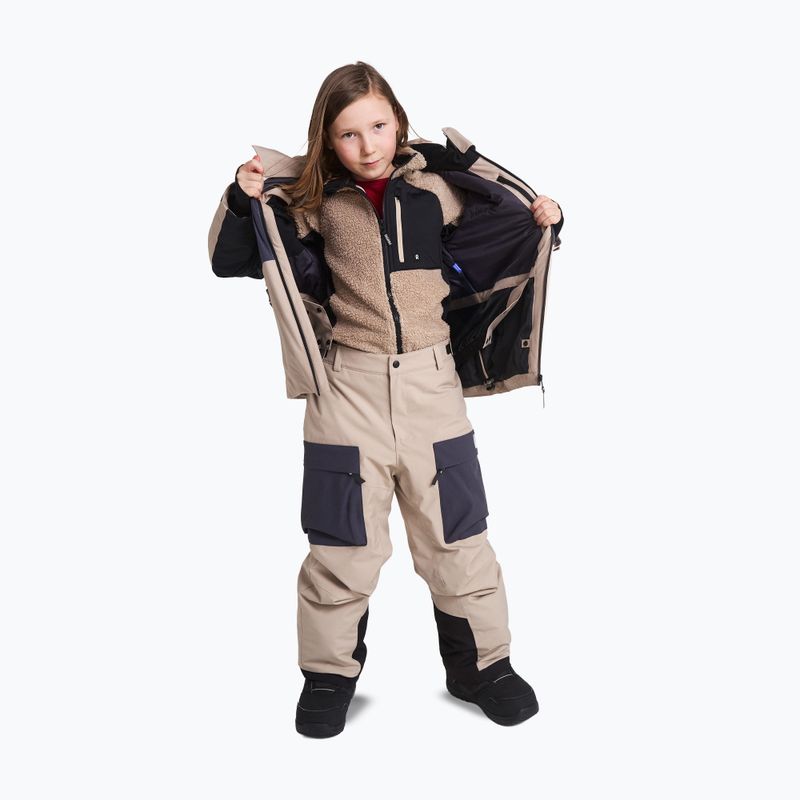 Detská fleecová mikina Reima Puhku earthy beige 6