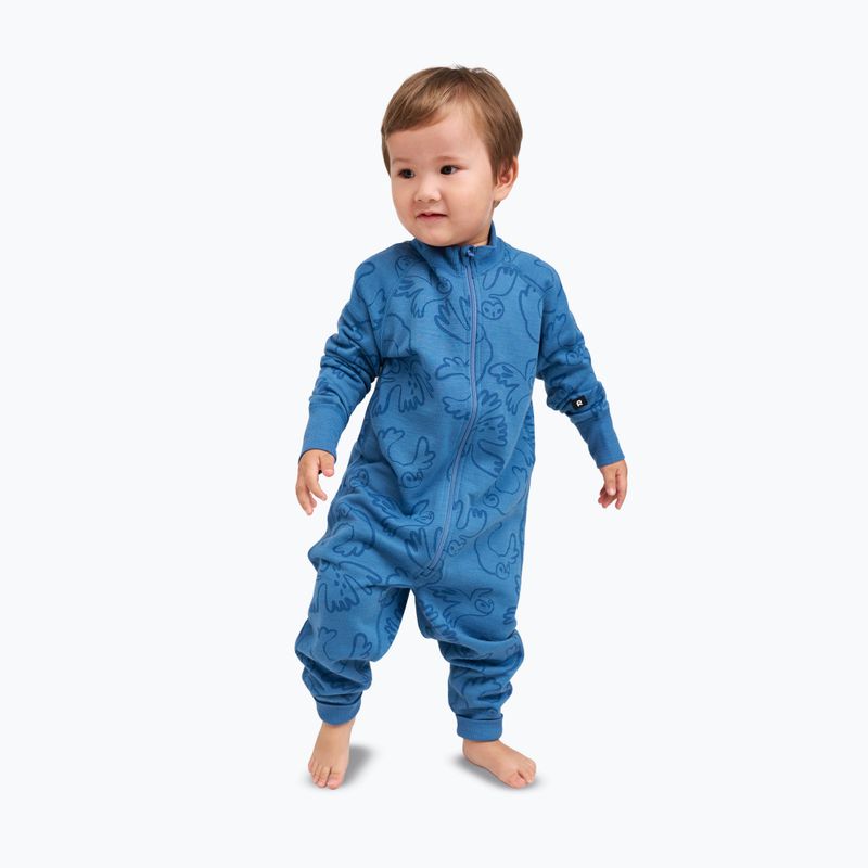 Detská kombinéza Reima Parvin Wool blue ocean 5