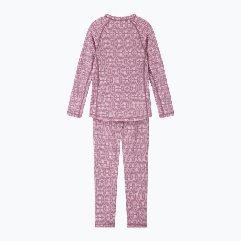 Súprava termobielizne pre deti Reima Taival grey pink 2