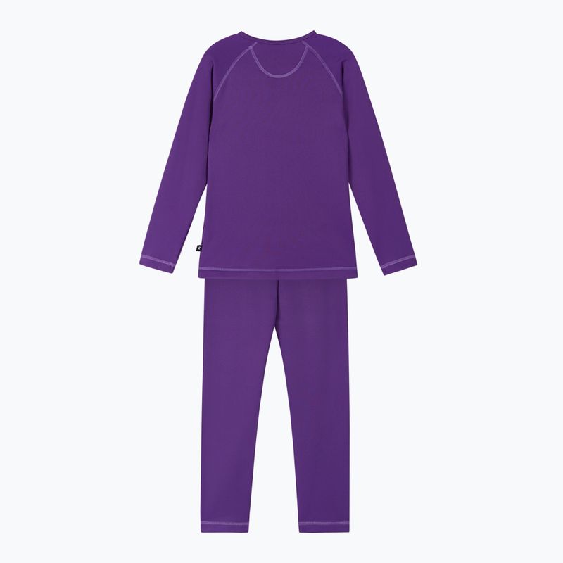 Súprava termobielizne pre deti Reima Lampo plum purple 2