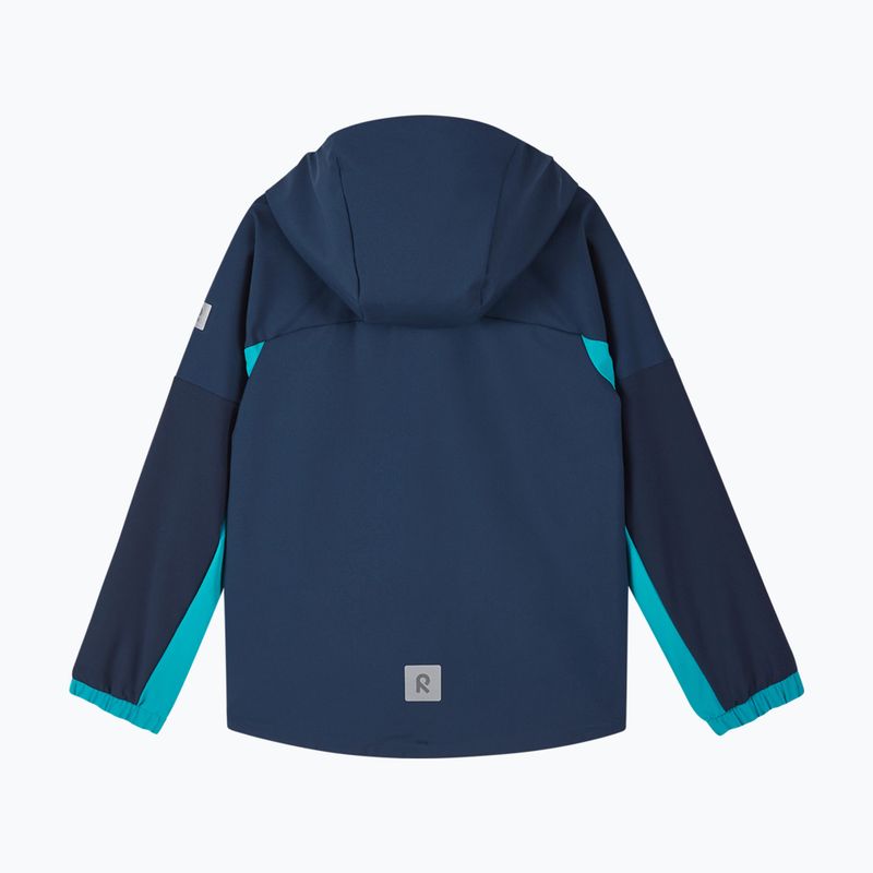 Detská hybridná bunda Reima Vaeltava navy 2