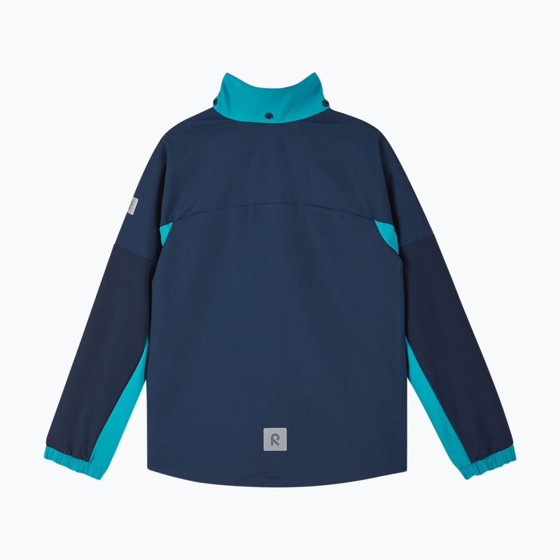 Detská hybridná bunda Reima Vaeltava navy 3