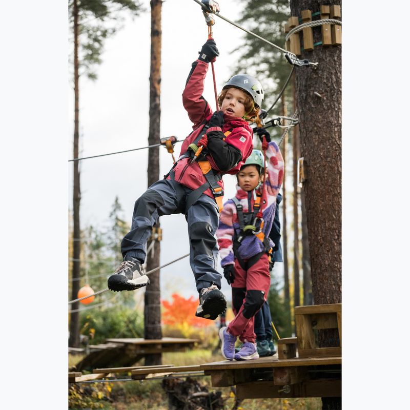 Detská hybridná bunda Reima Vaeltava cranberry 12