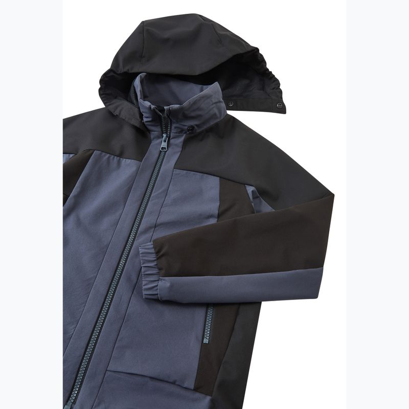 Detská hybridná bunda Reima Vaeltava black 4