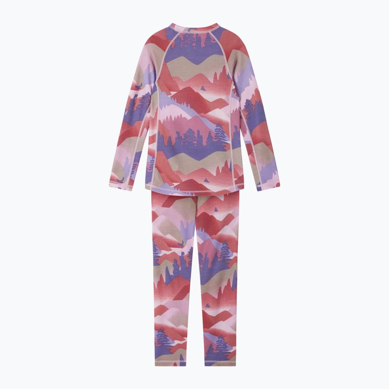 Súprava termobielizne pre deti Reima Taitoa grey pink 2