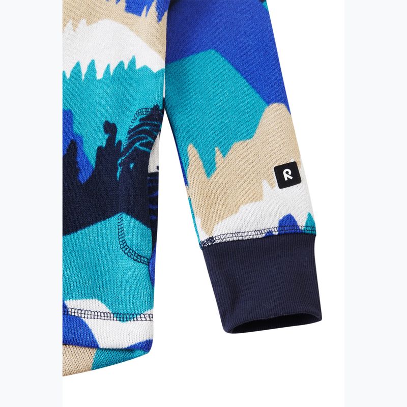 Detská fleecová mikina Reima Northern Fleece Hoodie navy 4