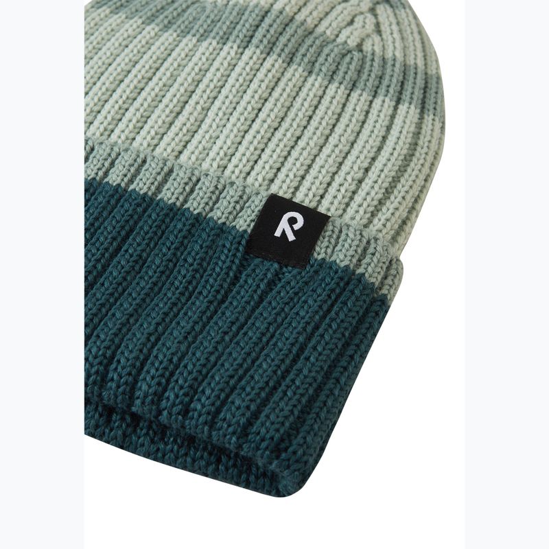 Detská zimná čiapka Reima Vilpas stone green 3