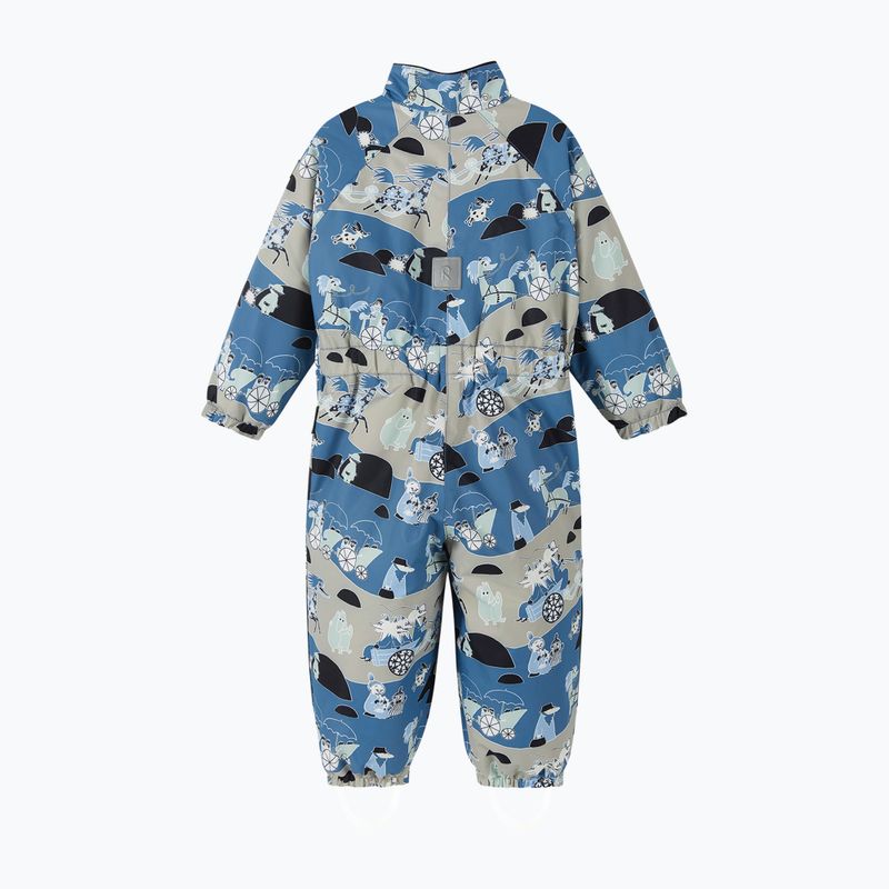 Detská lyžiarska kombinéza Reima Puhuri blue ocean 3