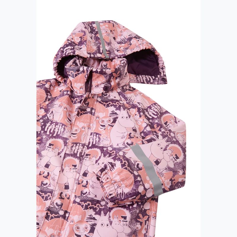 Detská nepremokavá kombinéza Reima Moomin Rapakko pale rose 3