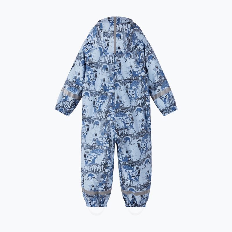 Detská nepremokavá kombinéza Reima Moomin Rapakko airy blue 2