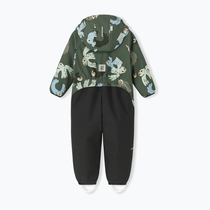 Detská softshellová kombinéza  Reima Mjosa thyme green 3