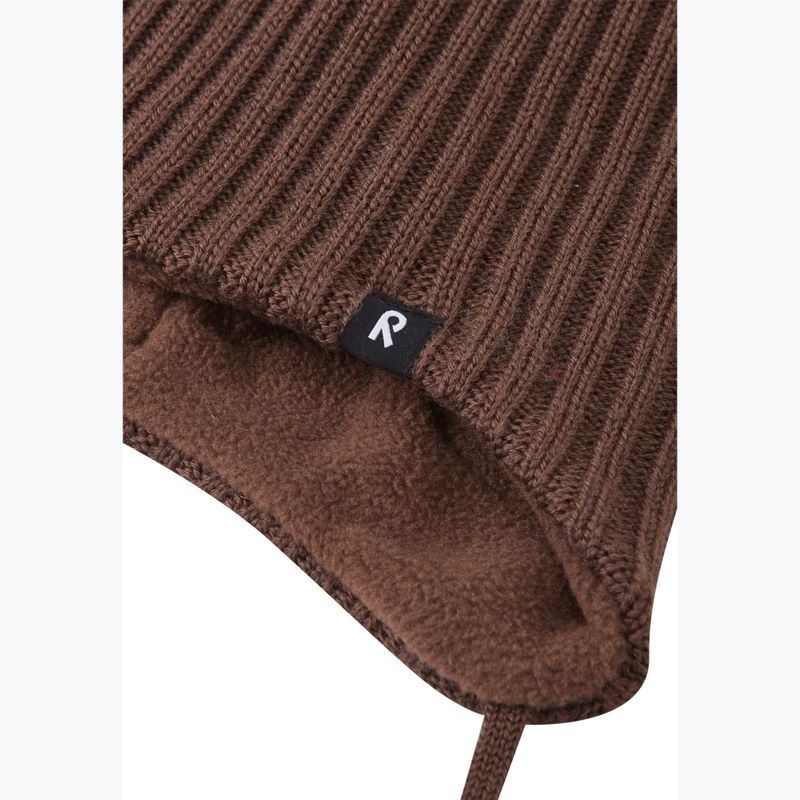 Detská zimná čiapka Reima Myssytys umber brown 3