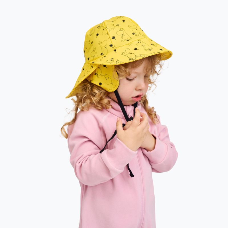 Detský nepremokavý klobúk Reima Moomin yellow 5