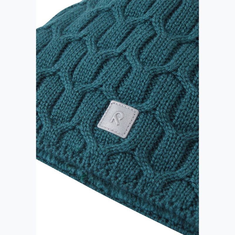 Detská čiapka Reima Nyksund dark teal 3
