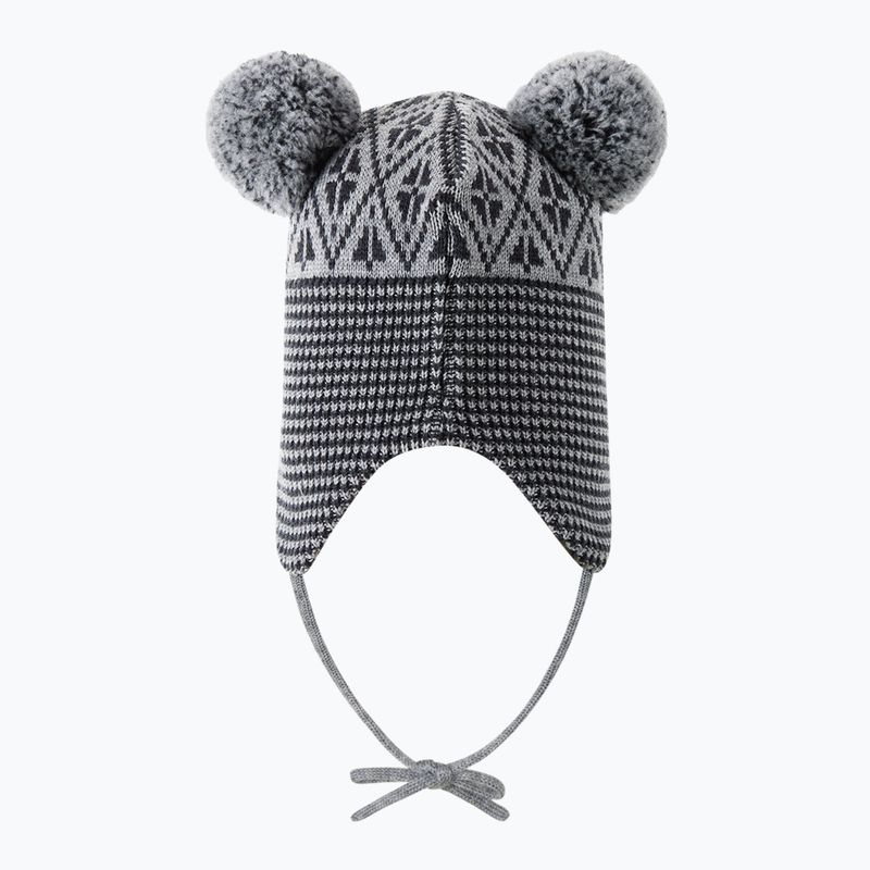 Detská zimná čiapka Reima Kuuru melange grey 2