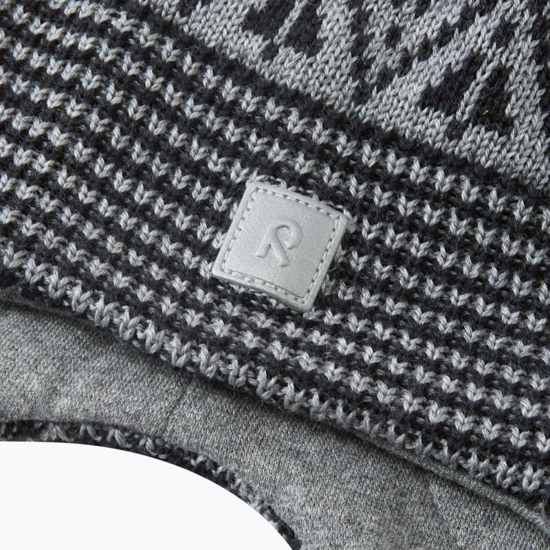 Detská zimná čiapka Reima Kuuru melange grey 3