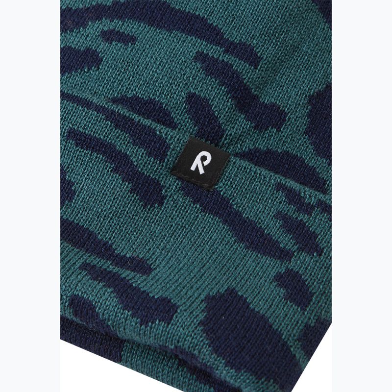 Detská zimná čiapka Reima Virkku navy 3