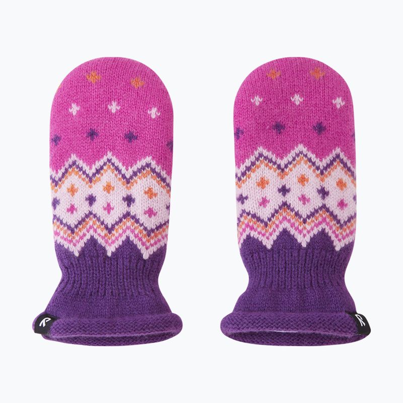 Detské zimné rukavice Reima Lapanen plum purple 2