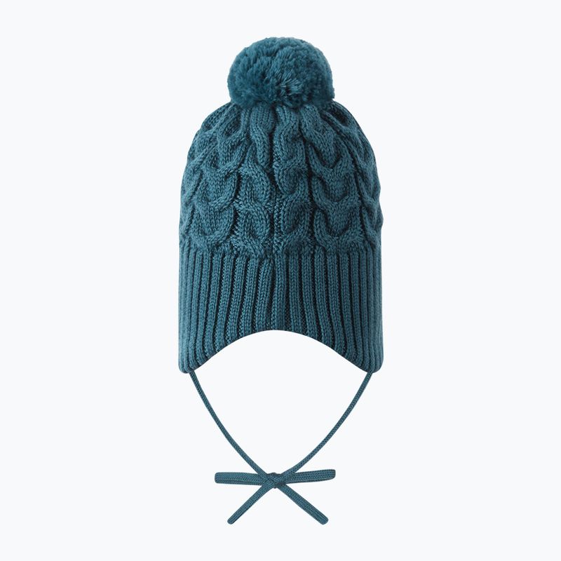 Detská zimná čiapka Reima Paljakka dark teal 2