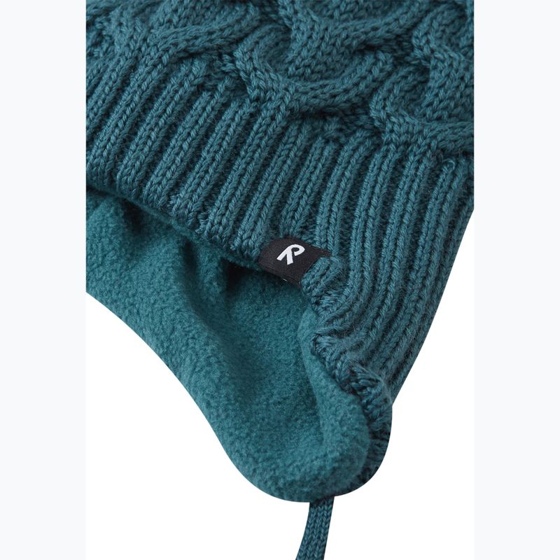Detská zimná čiapka Reima Paljakka dark teal 3