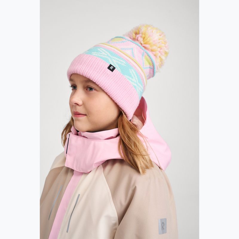 Detská zimná čiapka Reima Kirjoen light heather 5