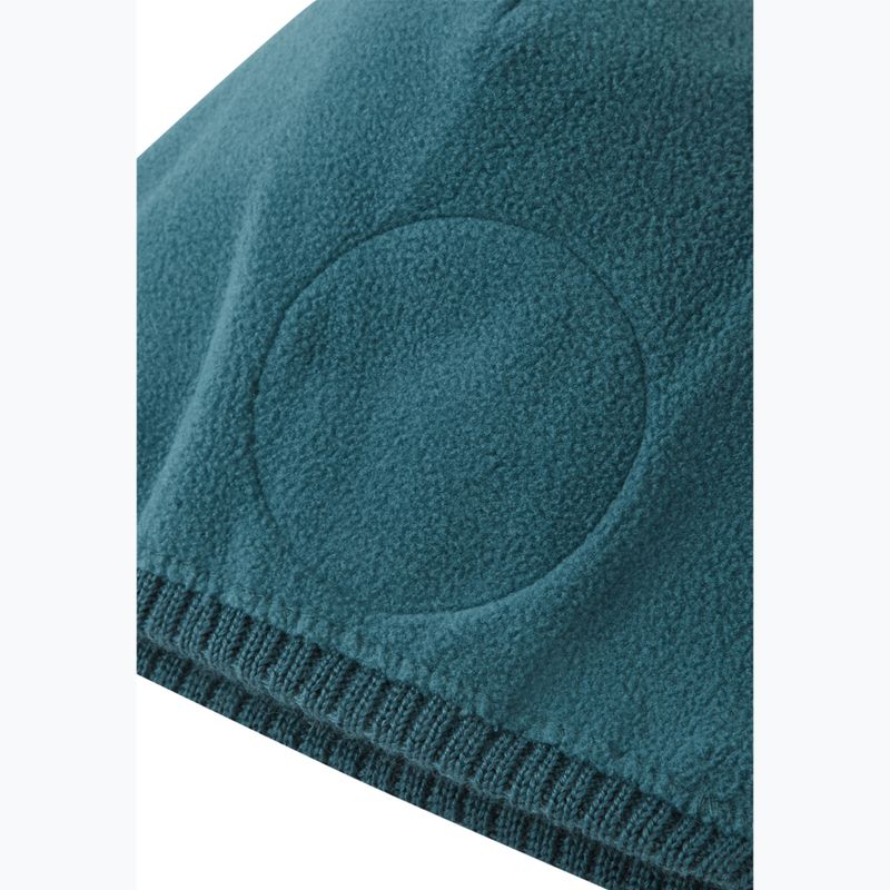 Detská zimná čiapka Reima Kirjoen dark teal 4