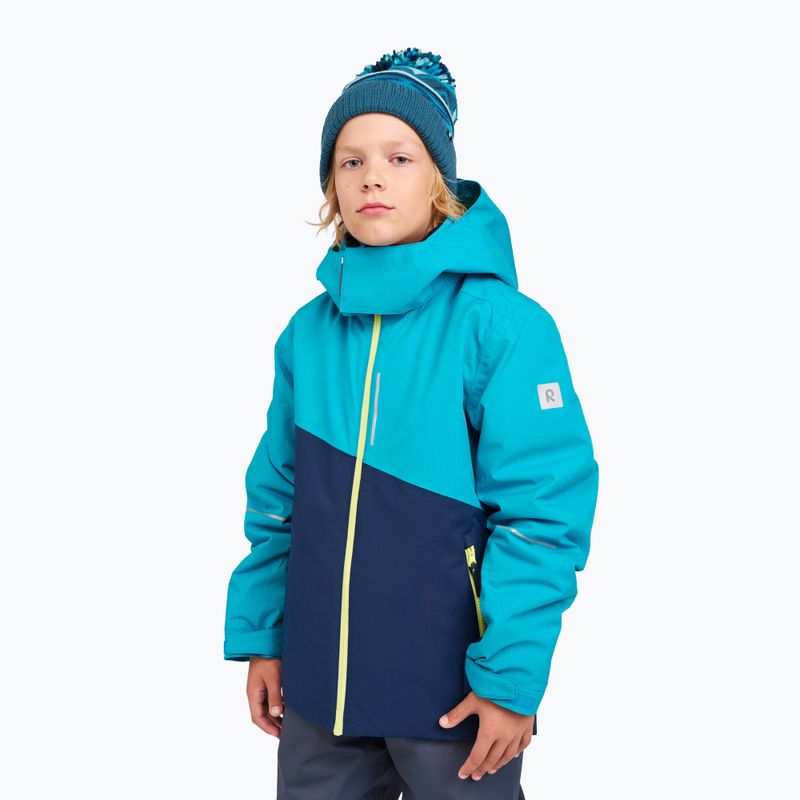 Detská zimná čiapka Reima Kirjoen dark teal 5