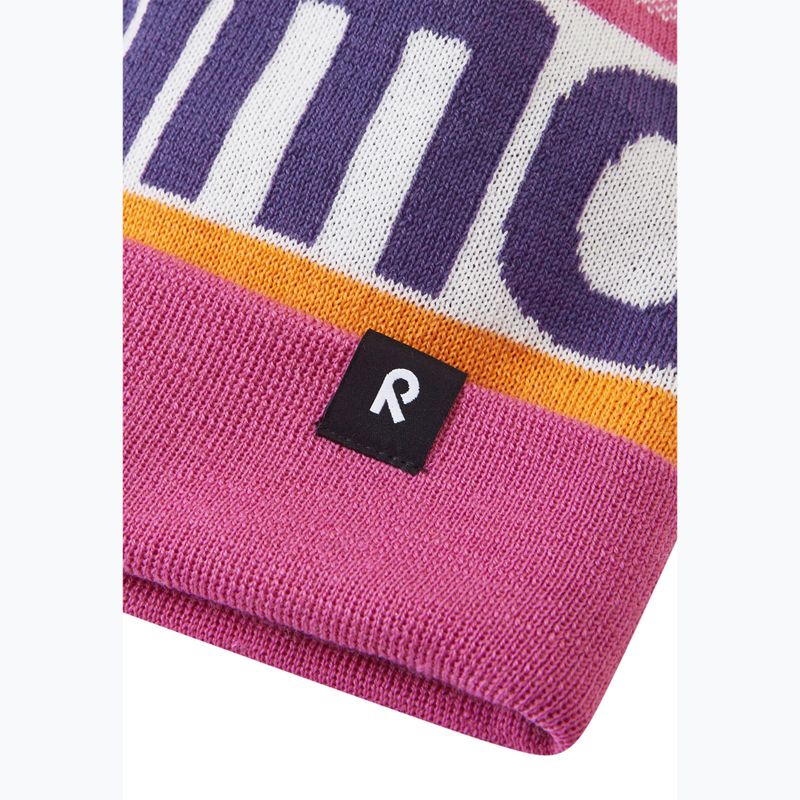 Detská zimná čiapka Reima Taasko fucshia 3