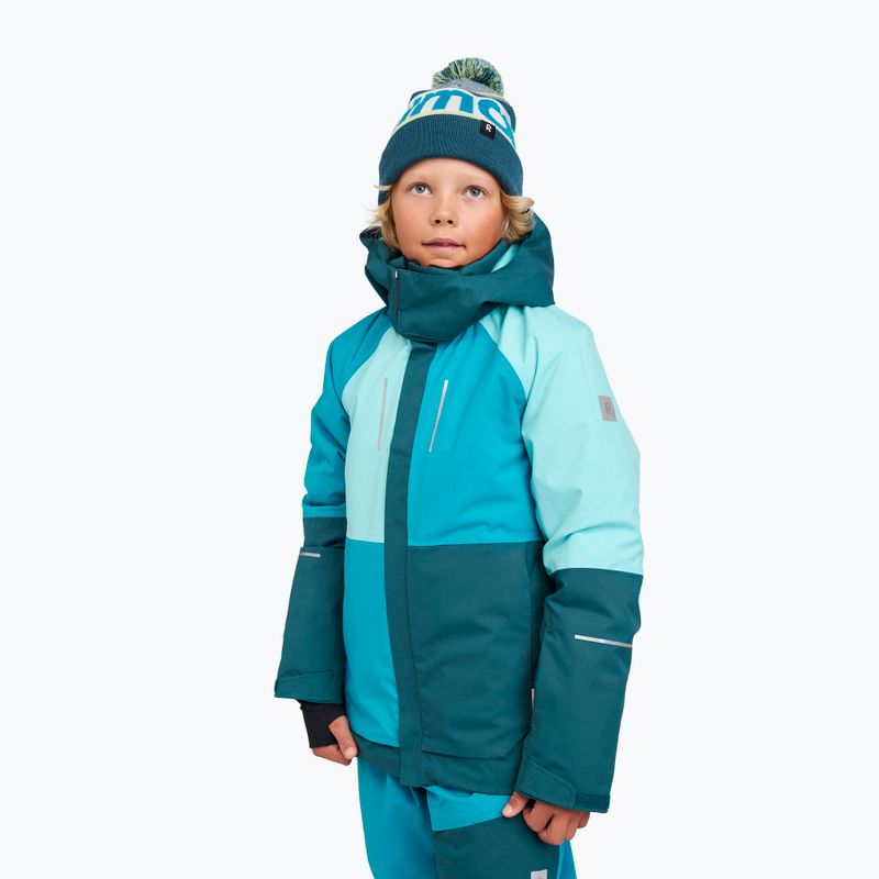Detská zimná čiapka Reima Taasko dark teal 4