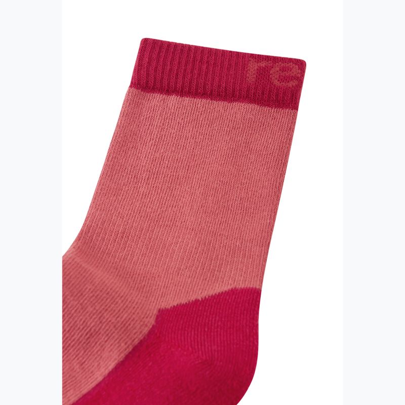 Detské ponožky Reima Villalla red clay 2
