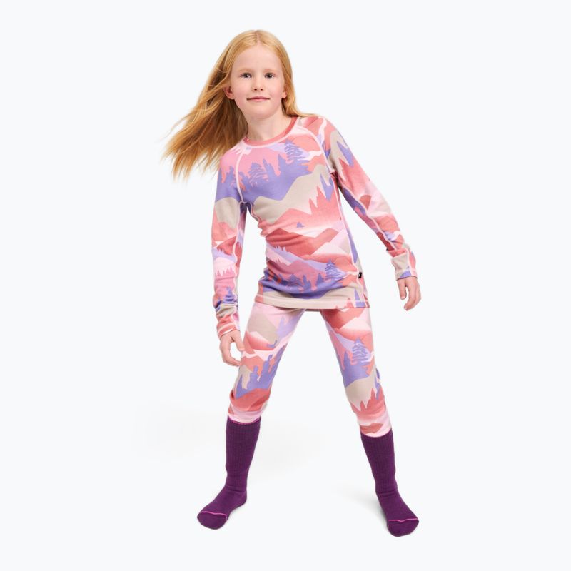 Detské ponožky Reima Urheilu plum purple 4